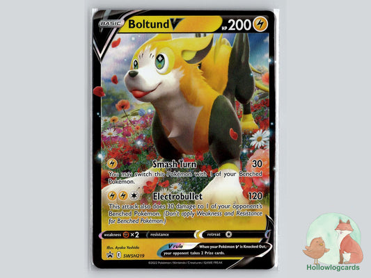 Boltund V (SWSH219) - Sword & Shield Pokémon Card