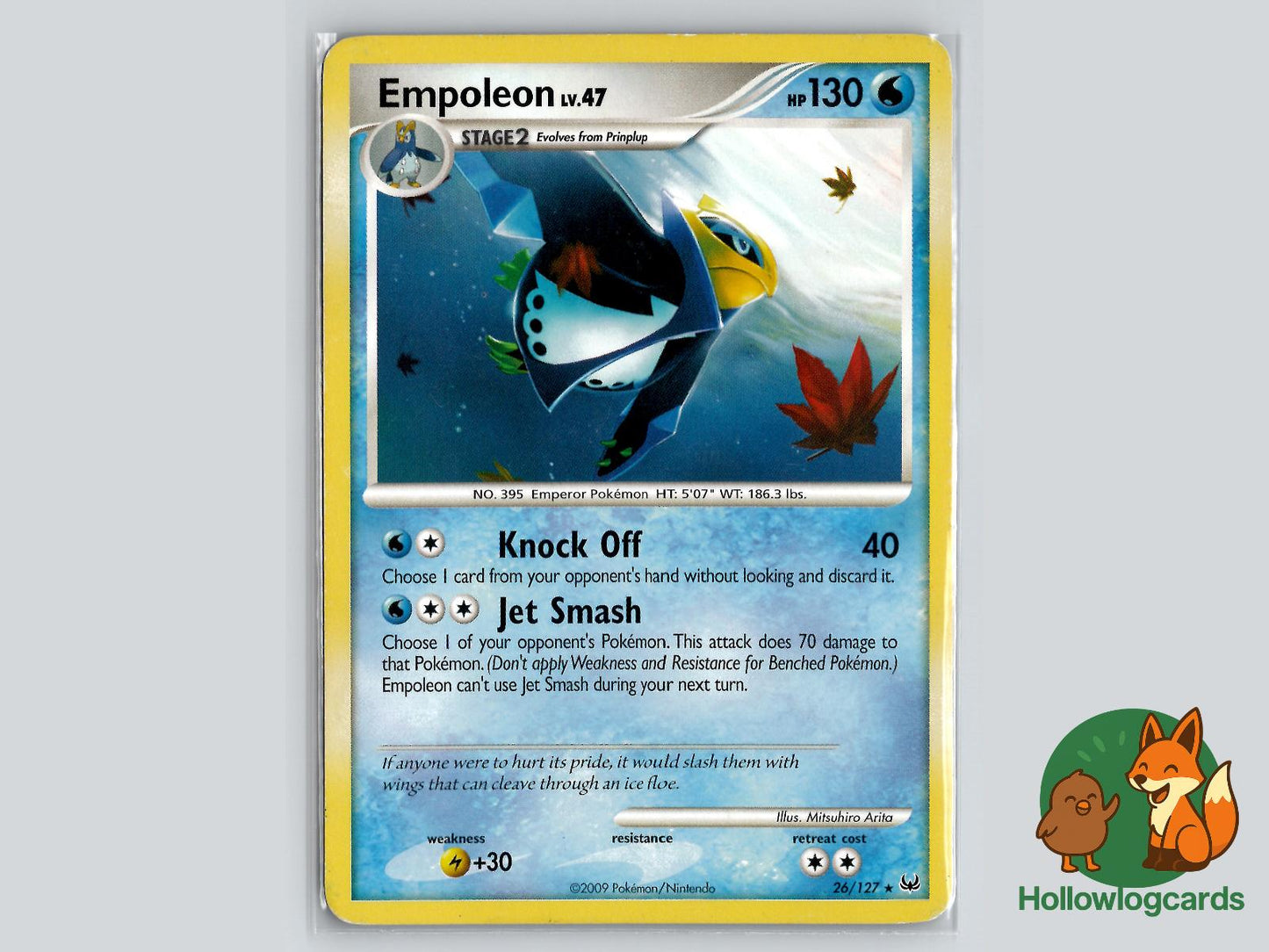 Empoleon (26/127) - Platinum Pokémon Card