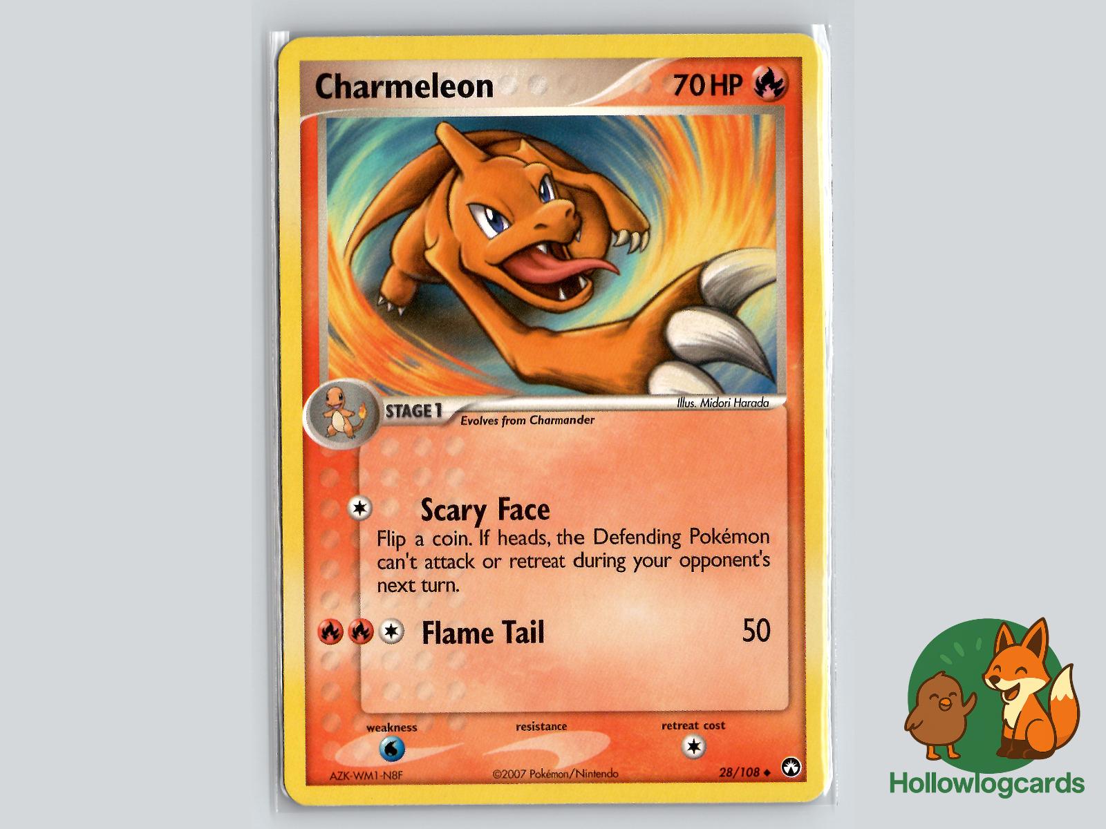 Charmeleon (28/108) - Power Keepers Pokémon Card