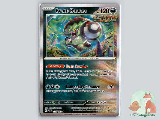 Brute Bonnet (123/182) - Paradox Rift Pokémon Card