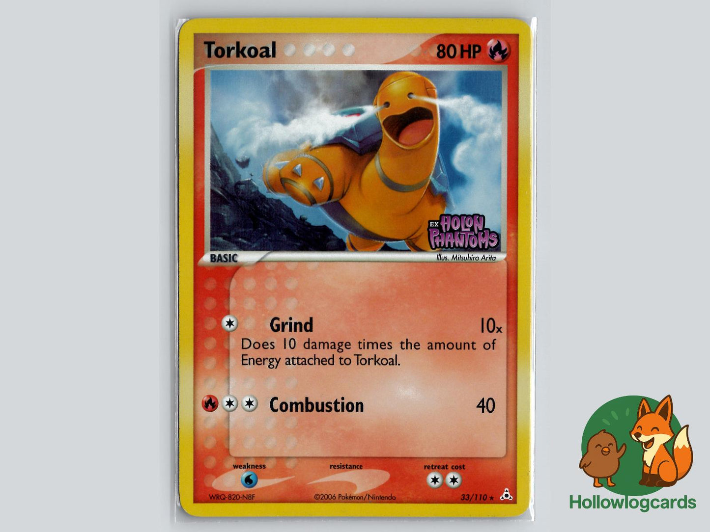 Torkoal (33/110) - Holon Phantoms Pokémon Card
