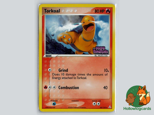 Torkoal (33/110) - Holon Phantoms Pokémon Card