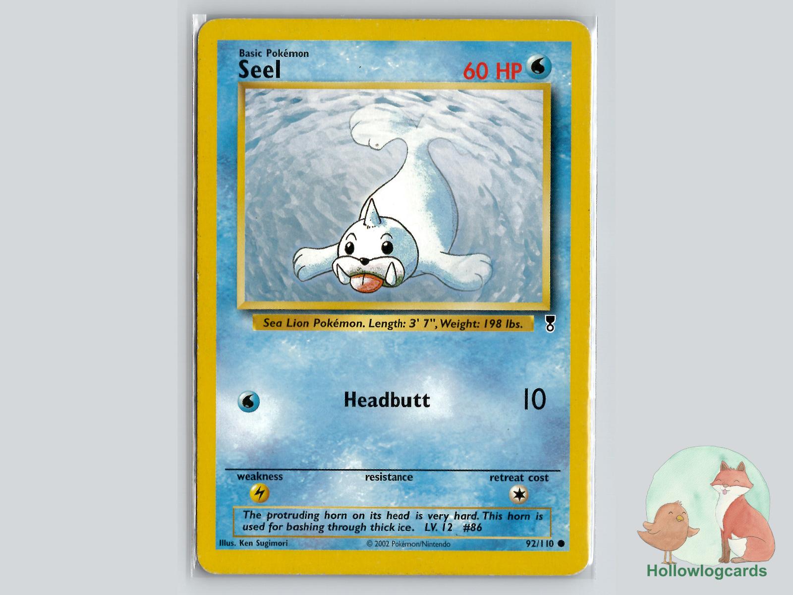 Seel (92/110) - Legendary Collection Pokémon Card