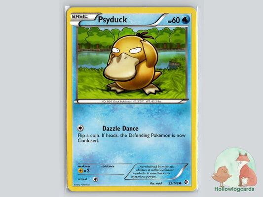 Psyduck (32/149) - Boundaries Crossed Pokémon Card
