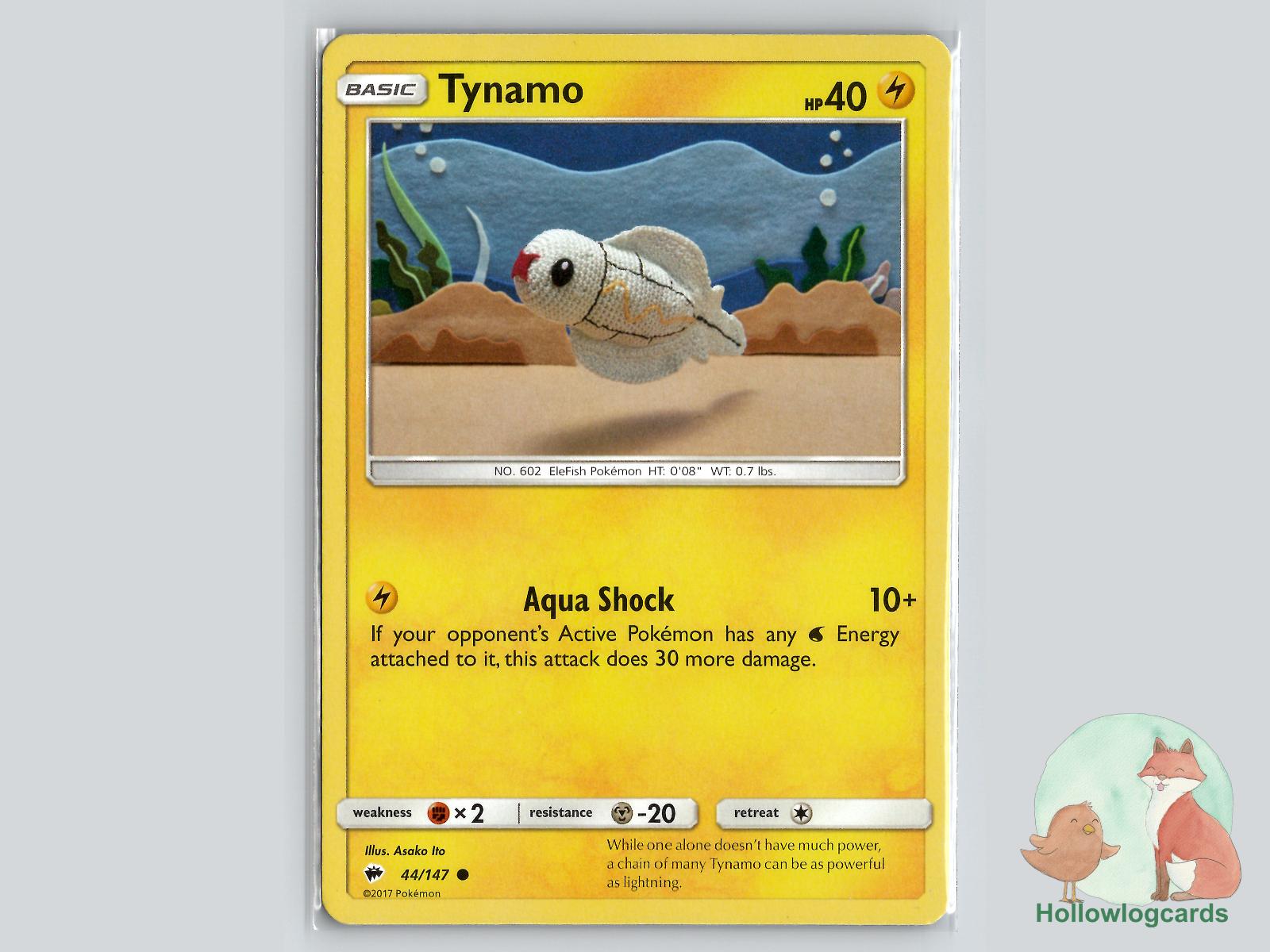 Tynamo (44/147) - Burning Shadows Pokémon Card
