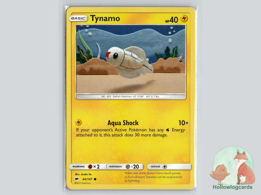 Tynamo (44/147) - Burning Shadows Pokémon Card