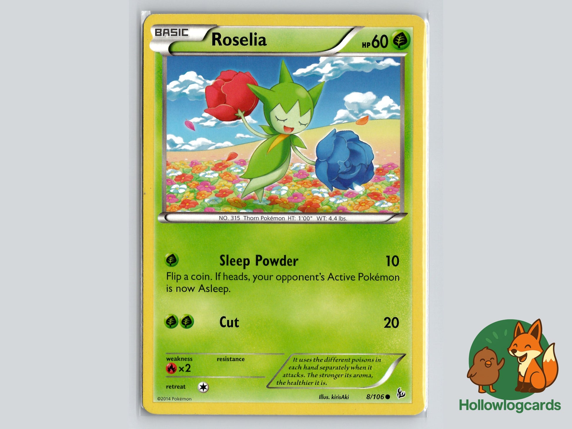 Image of Roselia Flashfire (FLF) #8