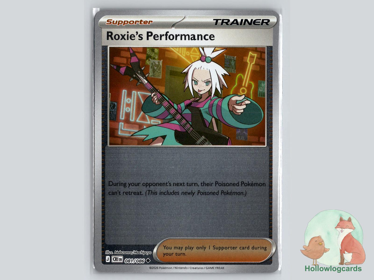 Roxie's Performance (081/086) Pokémon Card