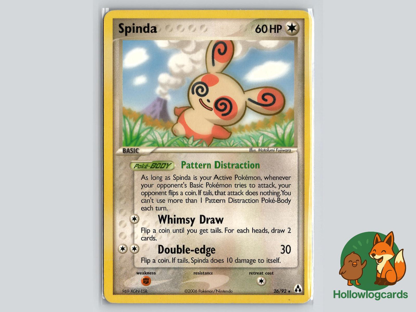 Spinda (26/92) - Legend Maker Pokémon Card