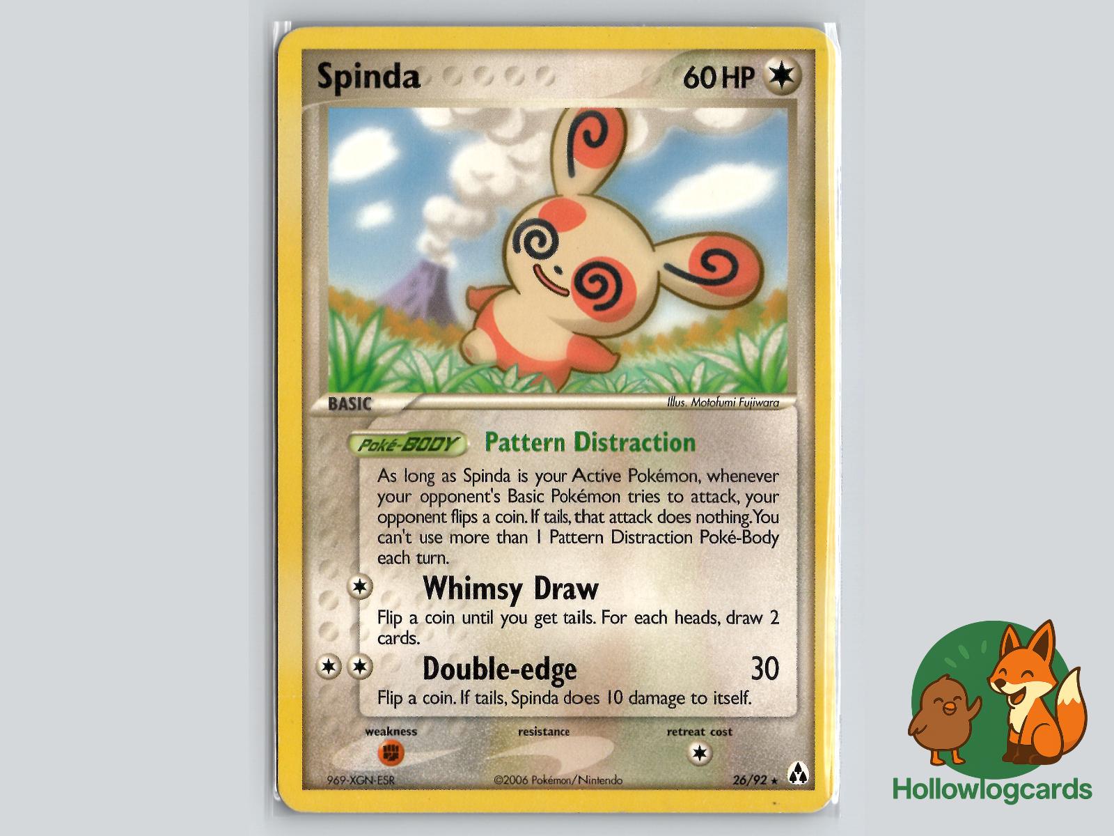 Spinda (26/92) - Legend Maker Pokémon Card