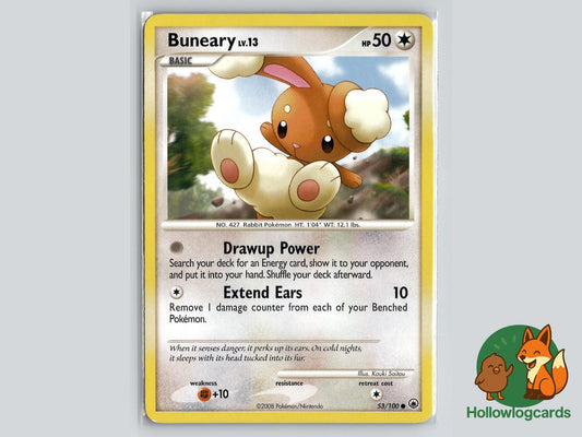 Buneary (53/100) - Majestic Dawn Pokémon Card