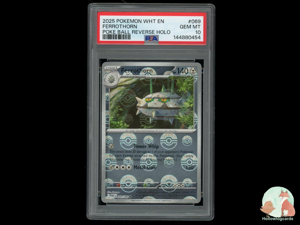 Graded Ferrothorn (069/086) Pokémon Card