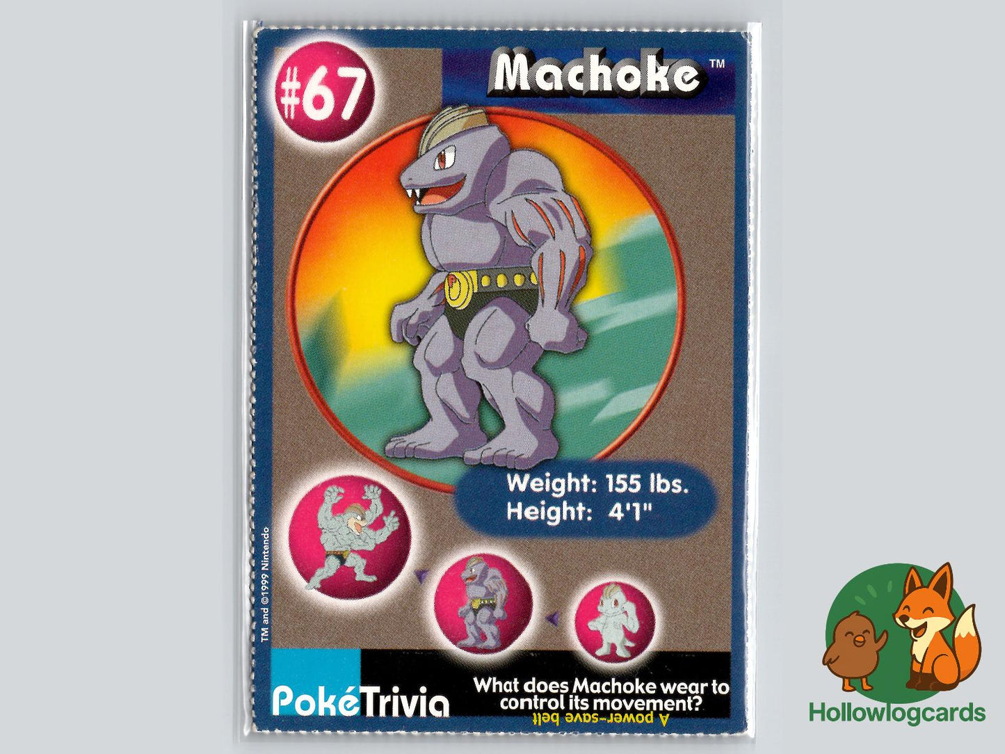 Machoke (67) Pokémon Card