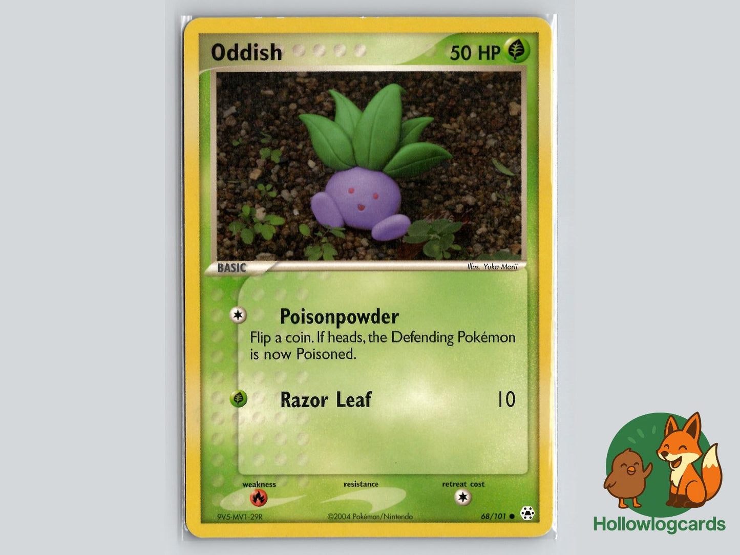 Oddish (68/101) - Hidden Legends Pokémon Card