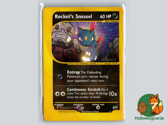 Rocket’s Sneasel - WINNER Best of Game 5/17 - WOTC - Promo - e-Reader