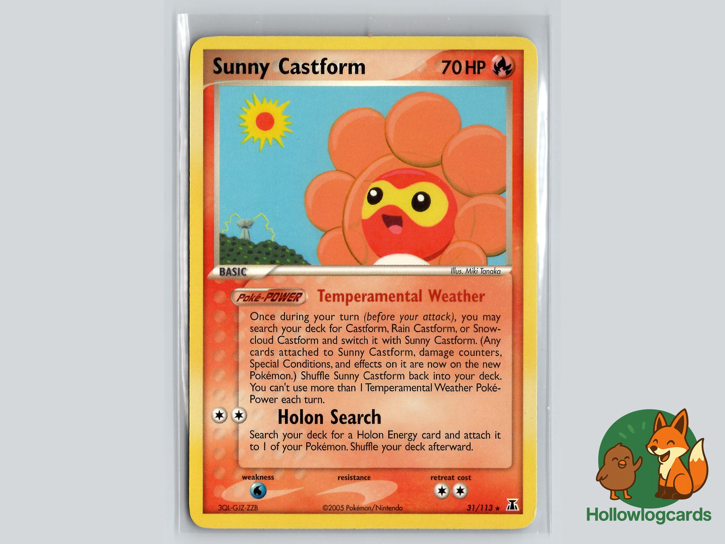 Sunny Castform - EX Delta Species [31/113] - 2005 MidEra - Delta Species