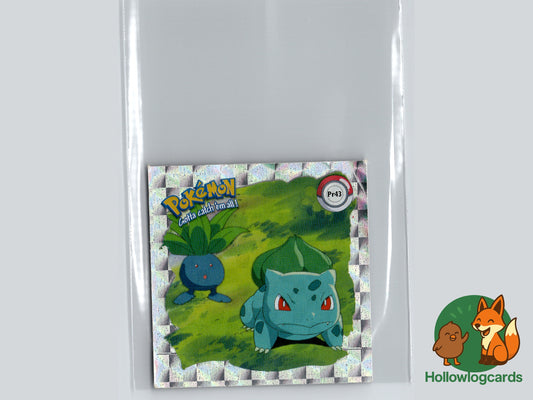 Bulbasaur & Oddish - Pr43 - Artbox - 1999 - Vintage (Holo)