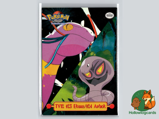 Ekans/Arbok - TV12 #23/#24 - Topps - 1999 - Vintage