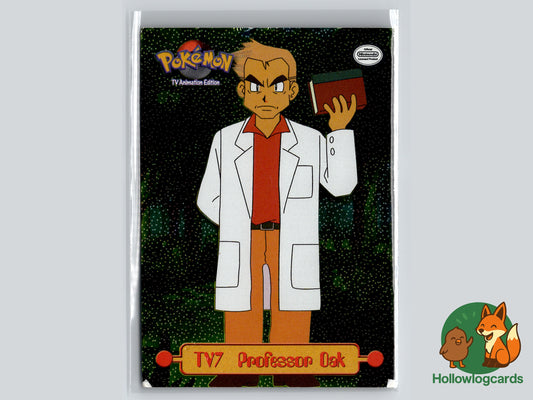Professor Oak - TV7 - Topps - 1999 - Vintage - Chrome Holo