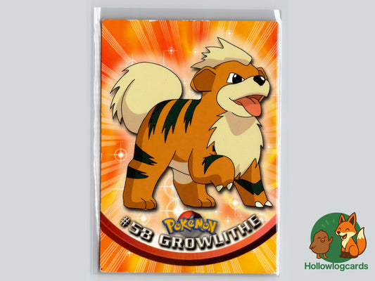 Growlithe - #58 - Topps - 1999 - Vintage