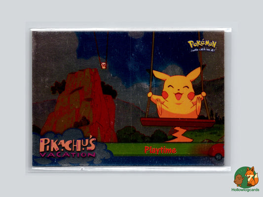 Playtime (Pikachu) - #57 - Topps - Chrome Holo