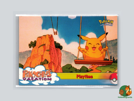 Playtime (Pikachu) - #57 - Topps - 1999 - Vintage