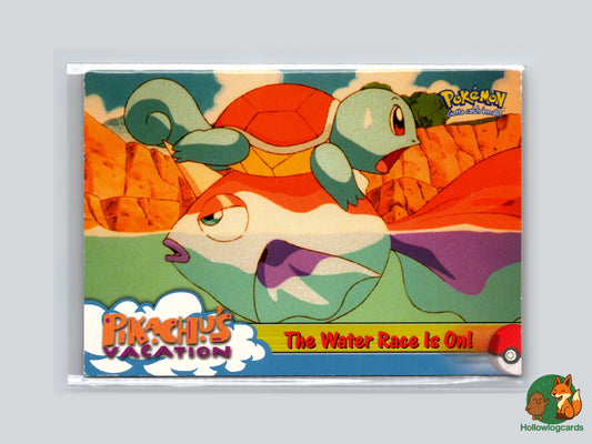 The Water Race is On! (Squirtle) - #47 - Topps - 1999 - Vintage