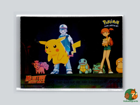 The Battle of the Champions (Pikachu) - #25 - Topps - Chrome Holo