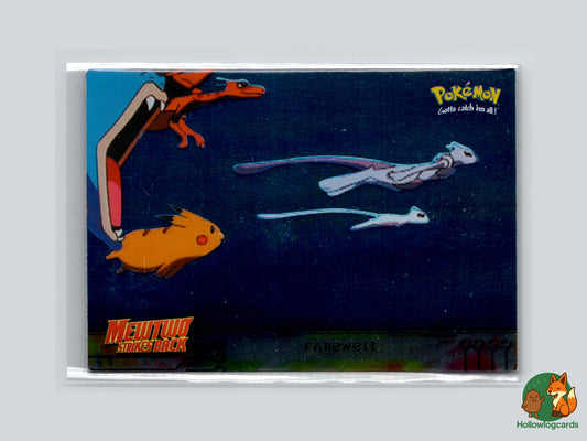Farewell (Mew Mewtwo) - #39 - Topps - 1999 - Chrome Holo