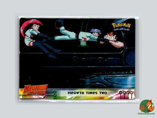 Meowth Times Two - #23 - Topps - 1999 - Vintage