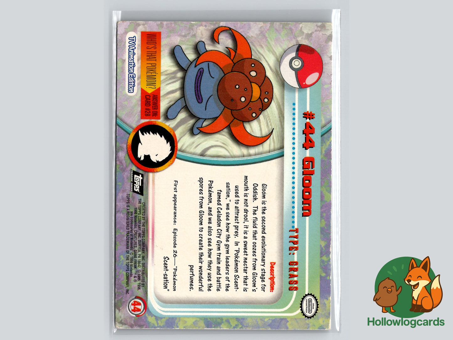 Gloom - #44 - Topps - 1999 - Vintage - Chrome