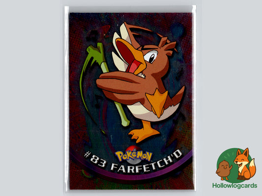 Farfetch’d - #83 - Topps - 1999 - Vintage - Chrome