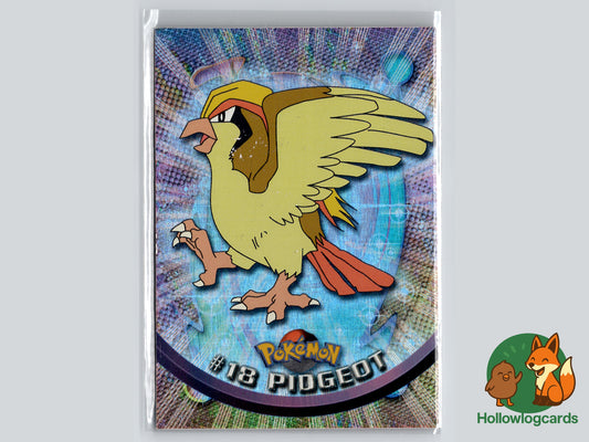 Pidgeot - #18 - Topps - 1999 - Vintage - Rainbow Holo Foil
