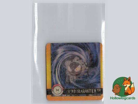 Gastly / Haunter – 1999 Action Flipz 14 – Vintage lenticular