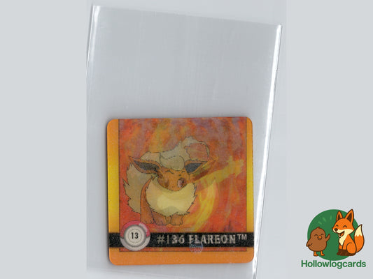 Eevee / Flareon– 1999 Action Flipz 13 – Vintage lenticular