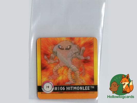 Hitmonlee – 1999 Action Flipz 19 – Vintage