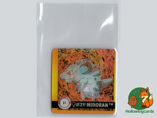 Nidoran F / Nidorina – 1999 Action Flipz 31 – Vintage Lenticular