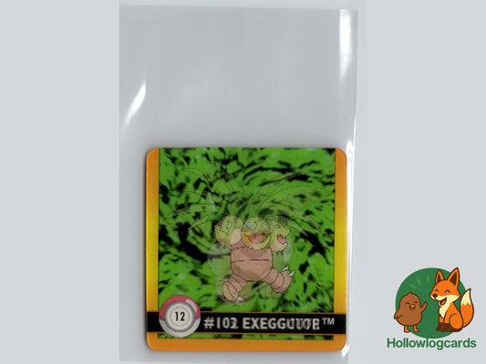 Exeggcute / Exeggutor – 1999 Action Flipz 12 – Vintage Lenticular