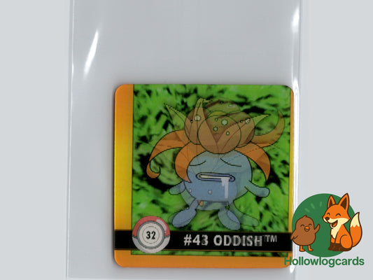Oddish / Gloom – 1999 Action Flipz 32 – Vintage Lenticular