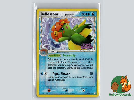 Bellossom - HOLO STAMPED EX Holon Phantoms 19/110 - MidEra - Delta Species -