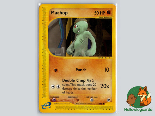 Machop - Expedition  [77/165] - 2002 WOTC - e-Reader - Yoshida