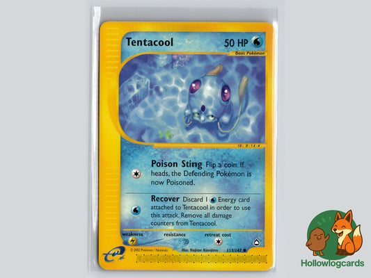 Tentacool - Aquapolis [113/147] - 2002 WOTC - e-Reader - Kusajima