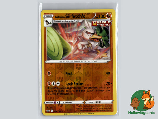 Sirfetch'd 079/198 - HOLO - Sword & Shield Battle Styles (2021)