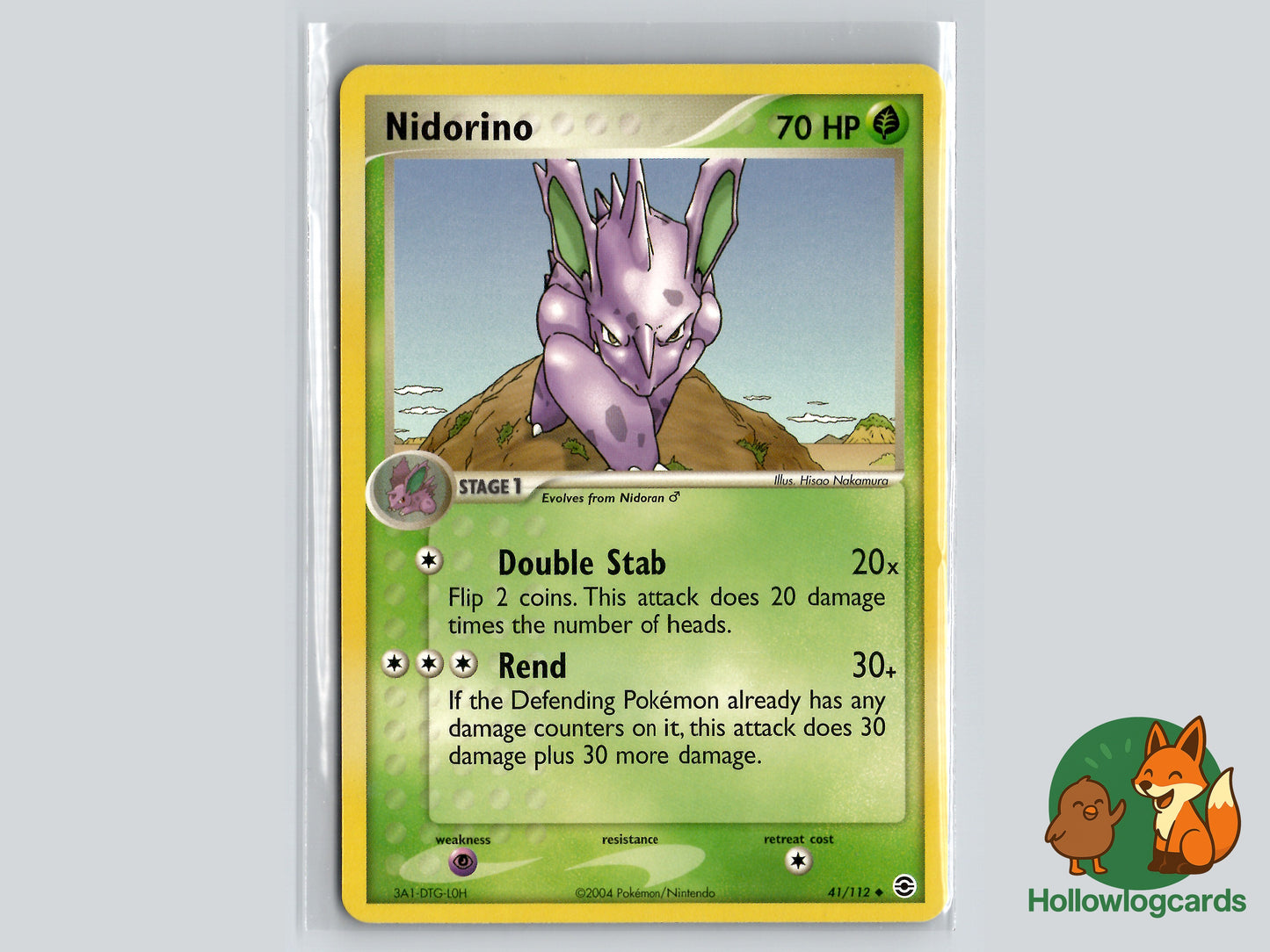 Nidorino 41/112 - Fire red leaf green - MidEra