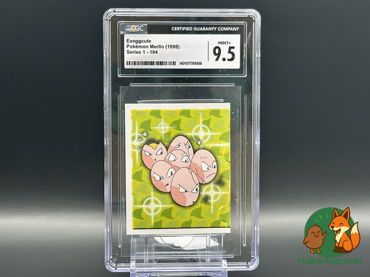 Graded Exeggcute - Pokémon Merlin (1998) - CGC  9.5