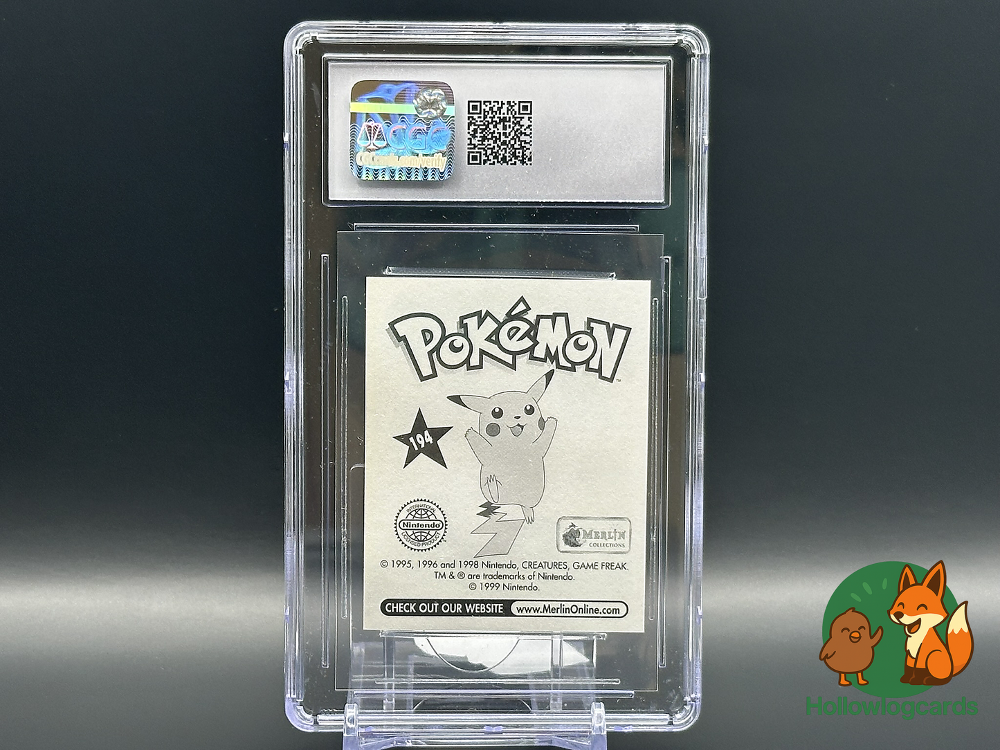 Graded Exeggcute - Pokémon Merlin (1998) - CGC  9.5
