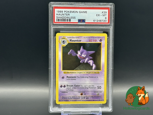 Graded Haunter - Base Set (Shadowless) [29/102] - PSA 6