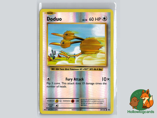 Doduo (69/108) - Evolutions - Reverse Holo XY - MidEra