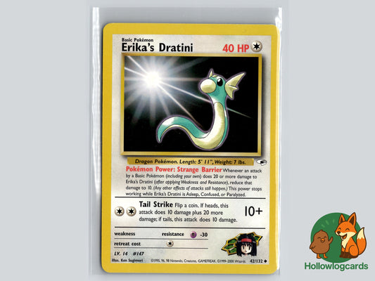 Erika’s Dratini - Gym Challenge / Heroes [42/132] - 2000 WOTC - Sugimori