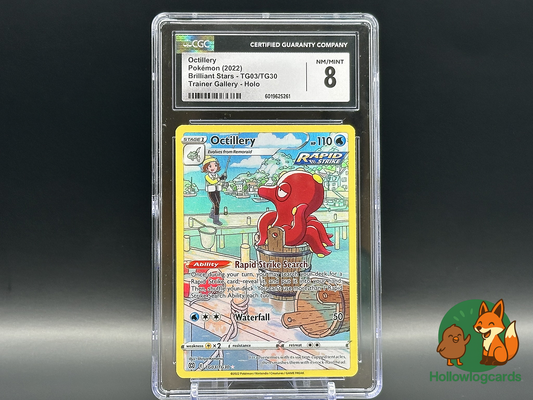 Graded Octillery - Brilliant Stars TG03/TG30 - CGC 8
